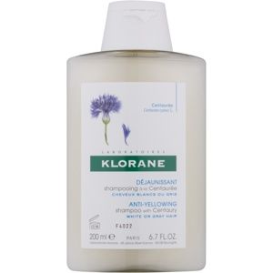 Klorane Centaurée šampón pre blond a šedivé vlasy 200 ml