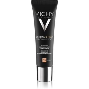 Vichy Dermablend 3D Correction vyhladzujúci korekčný make-up SPF 25 odtieň 35 Sand 30 ml