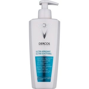 Vichy Dercos Ultra Soothing ultraupokojujúci šampón pre normálne až mastné vlasy a citlivú pokožku hlavy 390 ml
