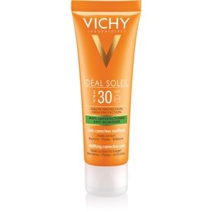 Vichy Idéal Soleil Capital zmatňujúci opaľovací krém na tvár pre mastnú a zmiešanú pleť 50 ml