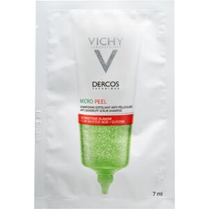 Vichy Dercos Micro Peel peelingový šampón proti lupinám 7 ml