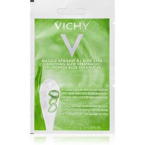 Vichy Mineral Masks upokojujúca pleťová maska s aloe vera 2x6 ml