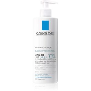 La Roche-Posay Lipikar Lait Urea 10% upokojujúce telové mlieko pre veľmi suchú pokožku 400 ml