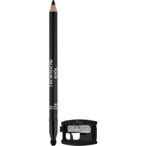 DIOR Diorshow Khôl vodeodolná ceruzka na oči so strúhatkom odtieň 099 Black Khôl 1,4 g