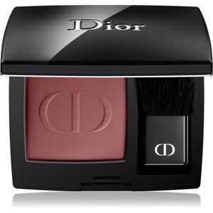Dior Rouge Blush kompaktná lícenkaso štetcom a zrkadielkom odtieň 555 Dolce Vita 6,7 g