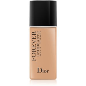 DIOR Dior Forever Undercover plne krycí make-up 24h odtieň 015 Tender Beige 40 ml
