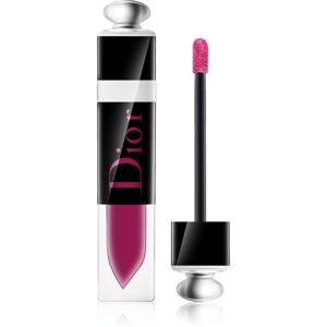 Dior Dior Addict Lacquer Plump dlhotrvajúci tekutý rúž pre objem pier odtieň 777 Diorly 5,5 ml