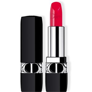 DIOR Rouge Dior dlhotrvajúci rúž plniteľný odtieň 520 Feel Good Satin 3,5 g
