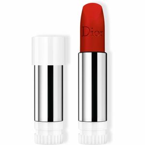 DIOR Rouge Dior The Refill dlhotrvajúci rúž náhradná náplň odtieň 999 Velvet 3,5 g