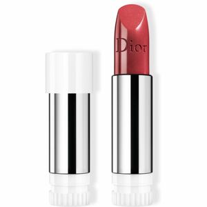DIOR Rouge Dior The Refill dlhotrvajúci rúž náhradná náplň odtieň 525 Chérie Metallic 3,5 g
