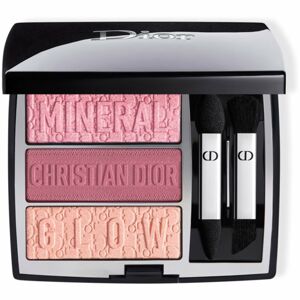 DIOR Diorshow 3 Couleurs Tri(O)blique Mineral Glow Limited Edition paletka očných tieňov odtieň 833 Mineral Rose 3,3 g