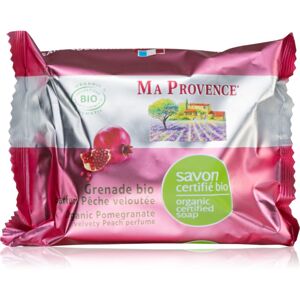 Ma Provence Pomegranate & Velvety Peach prírodné tuhé mydlo 75 g