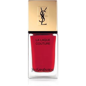 Yves Saint Laurent La Laque Couture lak na nechty odtieň 01 Rouge Pop Art 10 ml