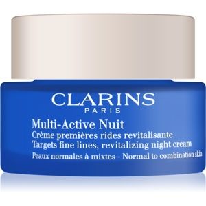 Clarins Multi-Active Nuit Revitalizing Night Cream nočný revitalizačný krém na jemné vrásky pre normálnu až zmiešanú pleť 50 ml