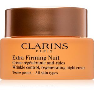 Clarins Extra-Firming Night spevňujúci nočný krém s regeneračným účinkom pre všetky typy pleti 50 ml