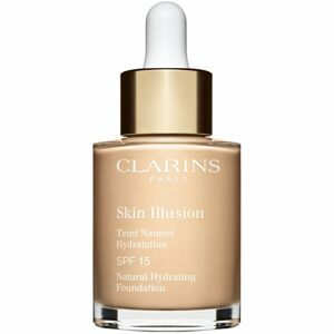 Clarins Skin Illusion Natural Hydrating Foundation rozjasňujúci hydratačný make-up SPF 15 odtieň 101 Linen 30 ml
