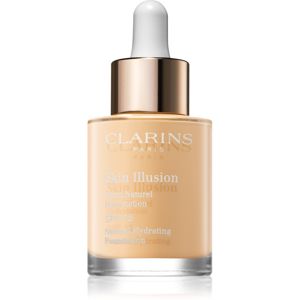 Clarins Skin Illusion Natural Hydrating Foundation rozjasňujúci hydratačný make-up SPF 15 odtieň 108 Sand 30 ml