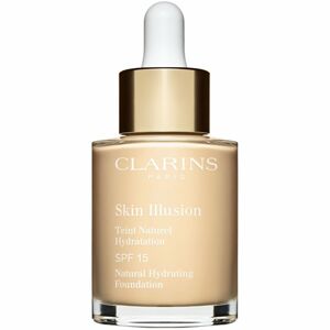 Clarins Skin Illusion Natural Hydrating Foundation rozjasňujúci hydratačný make-up SPF 15 odtieň 100.5 Cream 30 ml