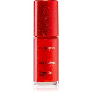 Clarins Water Lip Stain matný lesk na pery s hydratačným účinkom odtieň 06 Sparkling Red Water 7 ml