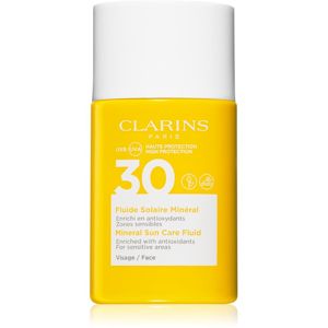 Clarins Mineral Sun Care Fluid minerálny opaľovací fluid na tvár SPF 30 30 ml