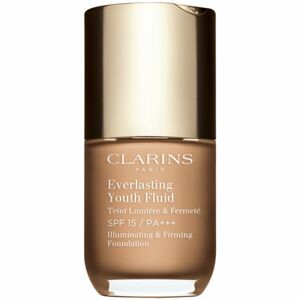 Clarins Everlasting Youth Fluid rozjasňujúci make-up SPF 15 odtieň 108.5 Cashew 30 ml