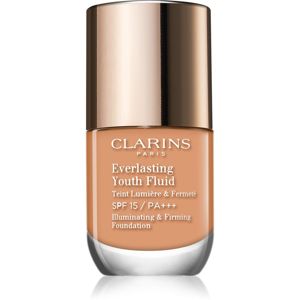 Clarins Everlasting Youth Fluid rozjasňujúci make-up SPF 15 odtieň 110 Honey 30 ml