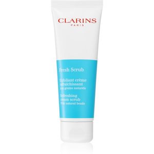 Clarins CL Cleansing Fresh Scrub krémový peeling pre rozjasnenie a hydratáciu 50 ml