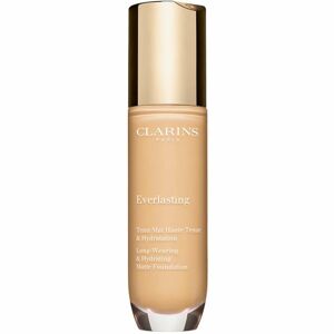 Clarins Everlasting Foundation dlhotrvajúci make-up s matným efektom odtieň 101W - Linen 30 ml
