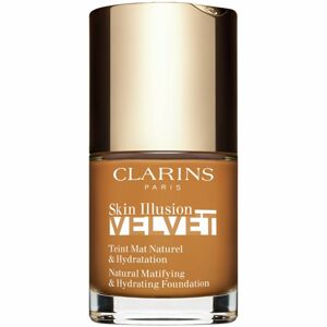 Clarins Skin Illusion Velvet tekutý mejkap s matným finišom s vyživujúcim účinkom odtieň 117N 30 ml