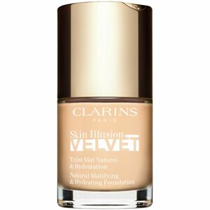 Clarins Skin Illusion Velvet tekutý mejkap s matným finišom s vyživujúcim účinkom odtieň 100.3N 30 ml