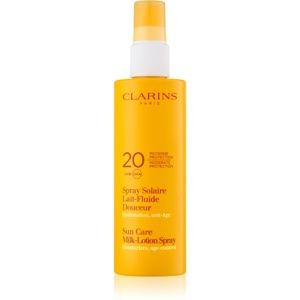 Clarins Sun Protection mlieko na opaľovanie v spreji SPF 20 150 ml