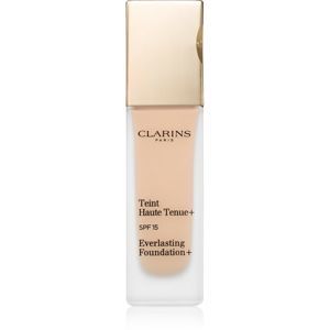 Clarins Everlasting Foundation+ dlhotrvajúci tekutý make-up SPF 15 odtieň 108 Sand 30 ml