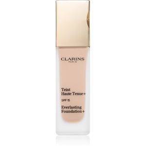 Clarins Everlasting Foundation+ dlhotrvajúci tekutý make-up SPF 15 odtieň 109 Wheat 30 ml