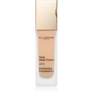 Clarins Everlasting Foundation+ dlhotrvajúci tekutý make-up SPF 15 odtieň 110 Honey 30 ml