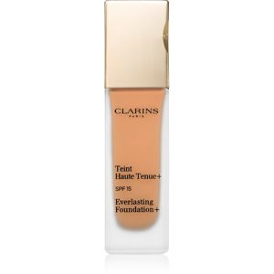 Clarins Face Make-Up Everlasting Foundation+ dlhotrvajúci tekutý make-up SPF 15 odtieň 117 Hazelnut 30 ml