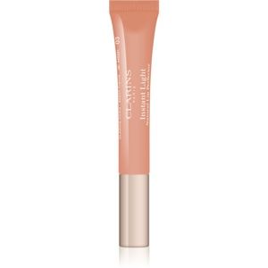 Clarins Lip Make-Up Instant Light lesk na pery s hydratačným účinkom odtieň 03 Nude Shimmer 12 ml