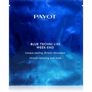 Payot Blue Techni Liss Week-End prejasňujúca peelingová maska 1 ks