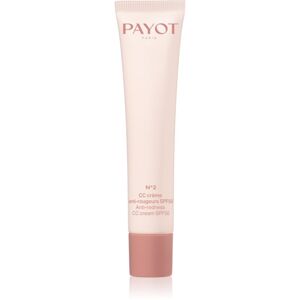Payot Crème No.2 CC Cream CC krém proti začervenaniu pleti SPF 50+ 40 ml