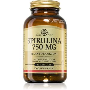 Solgar Spirulina 750 mg prírodný antioxidant 80 cps