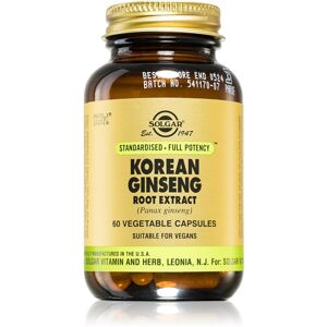 Solgar Korean Ginseng Root extract výživový doplnok na podporu imunitného systému 60 cps