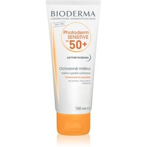 Bioderma Photoderm Sensitive ochranné mlieko na telo a tvár SPF 50+ 100 ml