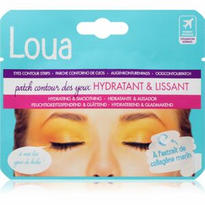 Loua Eyes Contour Strips Hydrating & Smoothing očná maska vo forme náplasti 5 ml