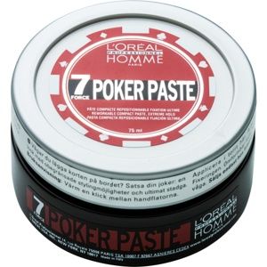 L’Oréal Professionnel Homme 7 Poker modelovacia pasta extra silné spevnenie 75 ml