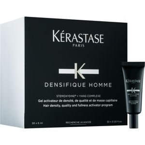 Kérastase Densifique Cure Densifique Homme kúra pre zvýšenie hustoty vlasov pre mužov 30x6 ml
