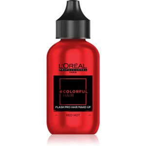 L’Oréal Professionnel Colorful Hair Pro Hair Make-up jednodenný vlasový make-up odtieň Red Hot 60 ml