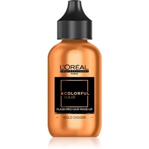 L’Oréal Professionnel Colorful Hair Pro Hair Make-up jednodenný vlasový make-up odtieň Gold Digger 60 ml
