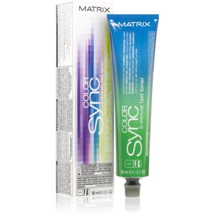 Matrix Color Sync 5-minute Fast Toner demi-permanentná farba na vlasy odtieň Anti-Yellow 90 ml