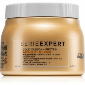 L’Oréal Professionnel Serie Expert Absolut Repair Gold Quinoa + Protein regeneračná maska pre poškodené vlasy 500 ml