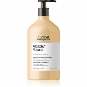 L’Oréal Professionnel Serie Expert Absolut Repair hĺbkovo regeneračný šampón pre suché a poškodené vlasy 750 ml