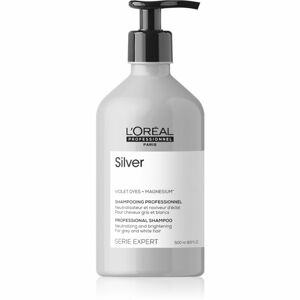 L’Oréal Professionnel Serie Expert Silver strieborný šampón pre šedivé vlasy 500 ml